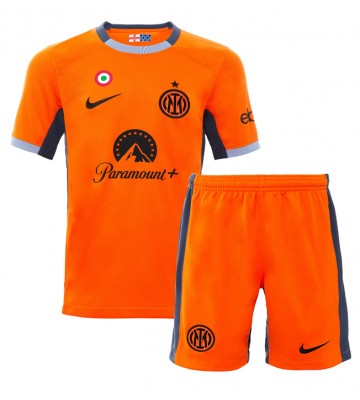 Inter Milan Replica Third Stadium Kit for Kids 2023-24 Short Sleeve (+ pants)